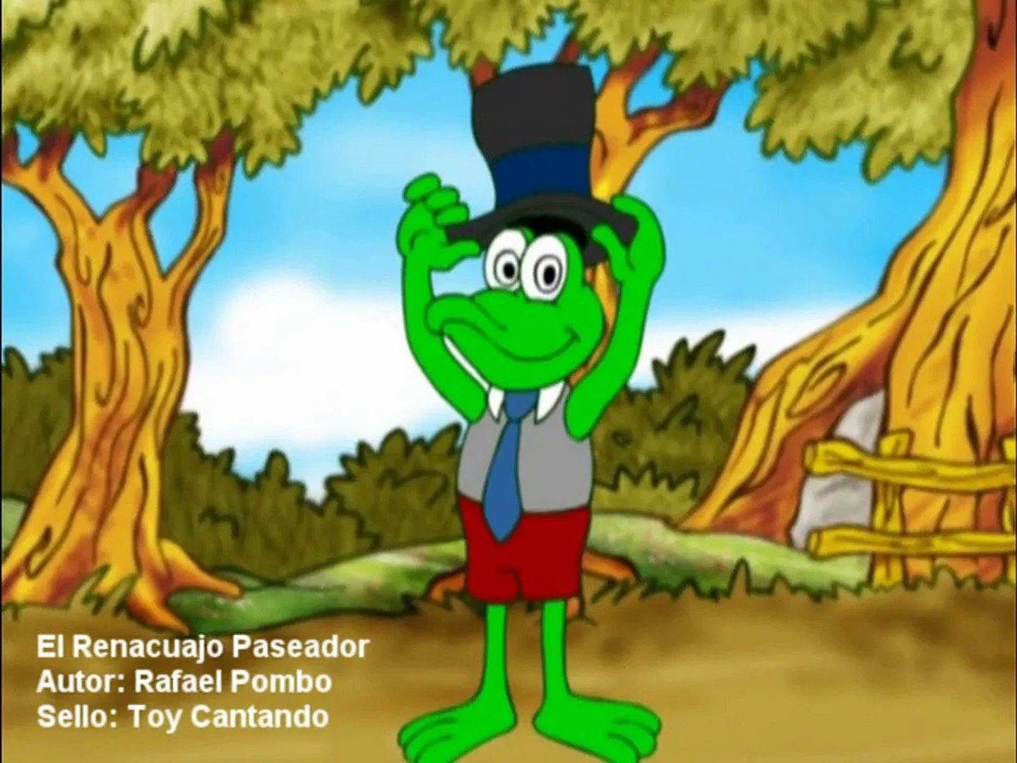 El Renacuajo Paseador (Rin Rin Renacuajo) DVD Los Cuentos de Rafael Pombo -  Dailymotion Video