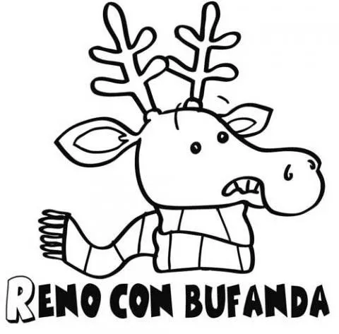 14011-4-dibujos-reno-con- ...