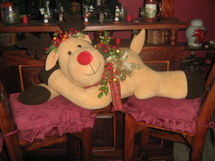 Reno Navideño en paño lency | Navidad | Pinterest Reno Navideño en paño lency | Navidad | Pinterest