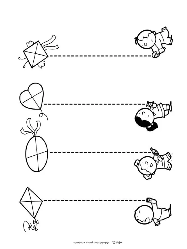 Repasar lineas punteadas para niños de preescolar : FICHAS PARA NIÑOS Repasar lineas punteadas para niños de preescolar : FICHAS PARA NIÑOS