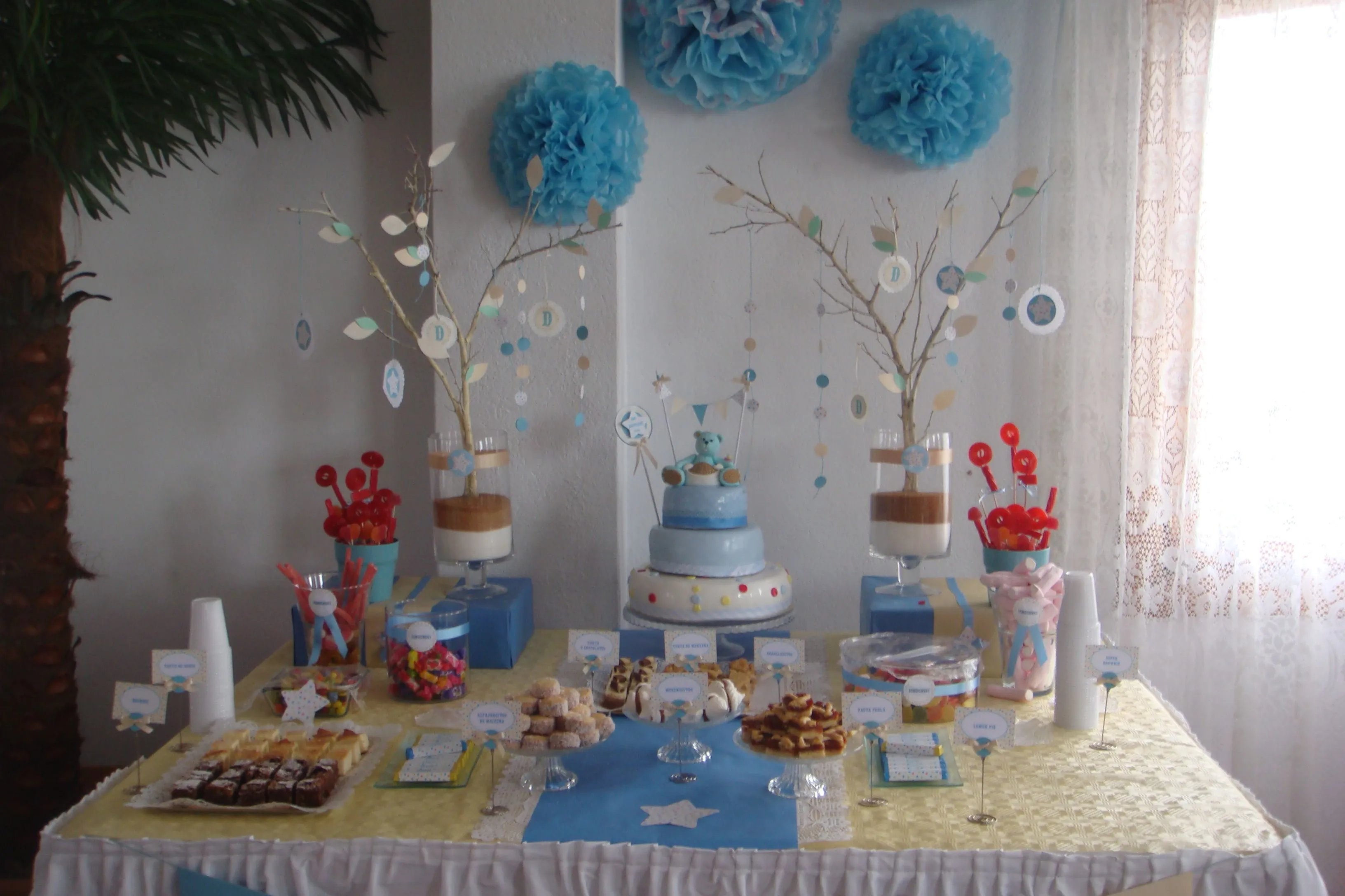 decoración para bautizo en lanzarote | Fiesta y Pasteles