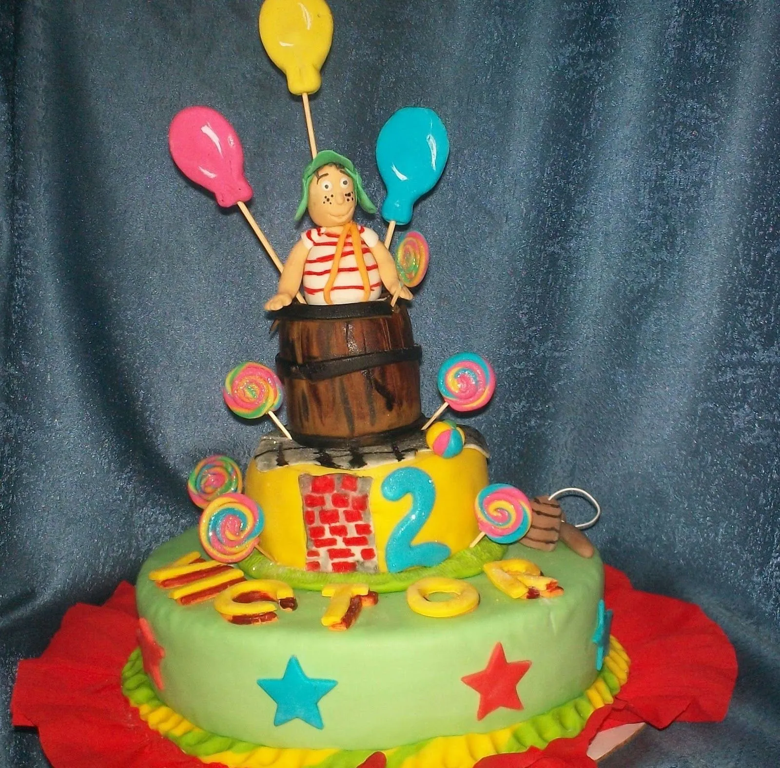 REPOSTERIA ARTESANAL MARIJO 0426-9159361: Tortas decoradas Chavo ... REPOSTERIA ARTESANAL MARIJO 0426-9159361: Tortas decoradas Chavo ...