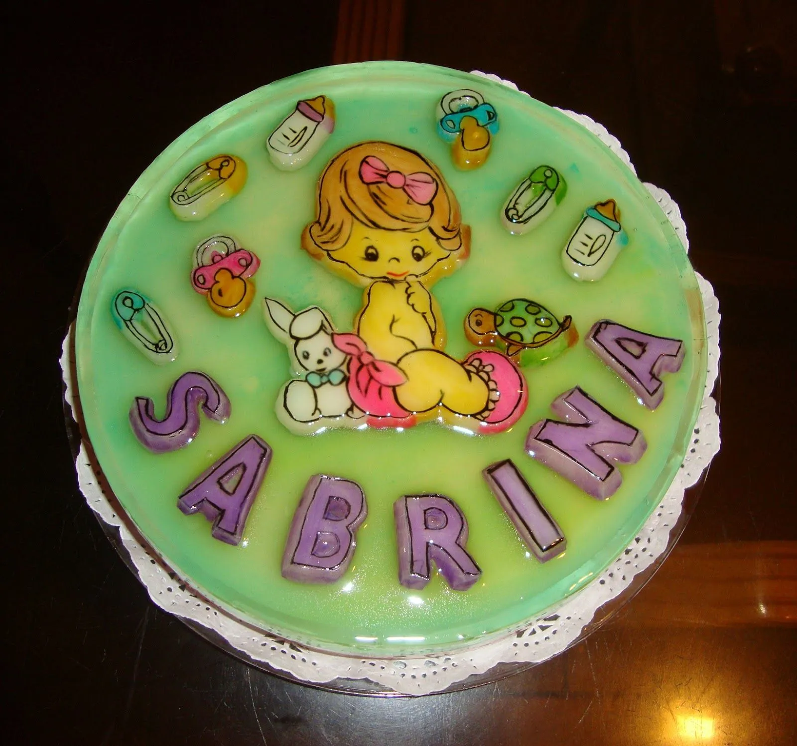 Repostería y Pastelería Artística "Lenny": Gelatinas en Relieve