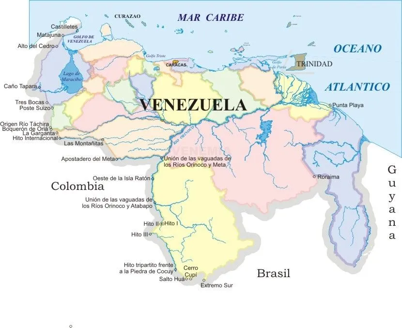 Republica Bolivariana de Venezuela. Venemia Republica Bolivariana de Venezuela. Venemia