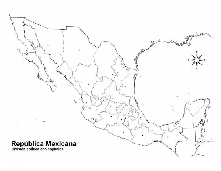 Republica Mexicana Con Division Sin Nombres | PDF Republica Mexicana Con Division Sin Nombres | PDF