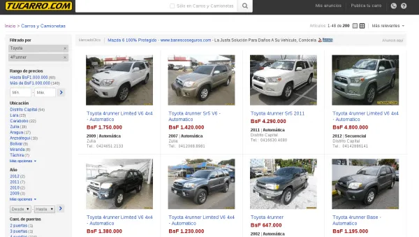 Responsables de Tucarro.com, Mercadolibre.com y Tuinmueble.com ...