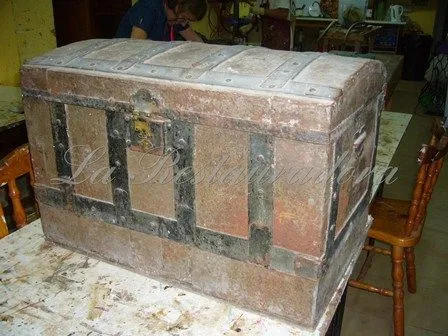 La Restauradora: El "baúl del pirata" de Carmensa.