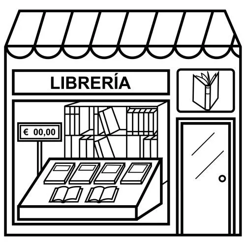 Restaurante para colorear - Imagui