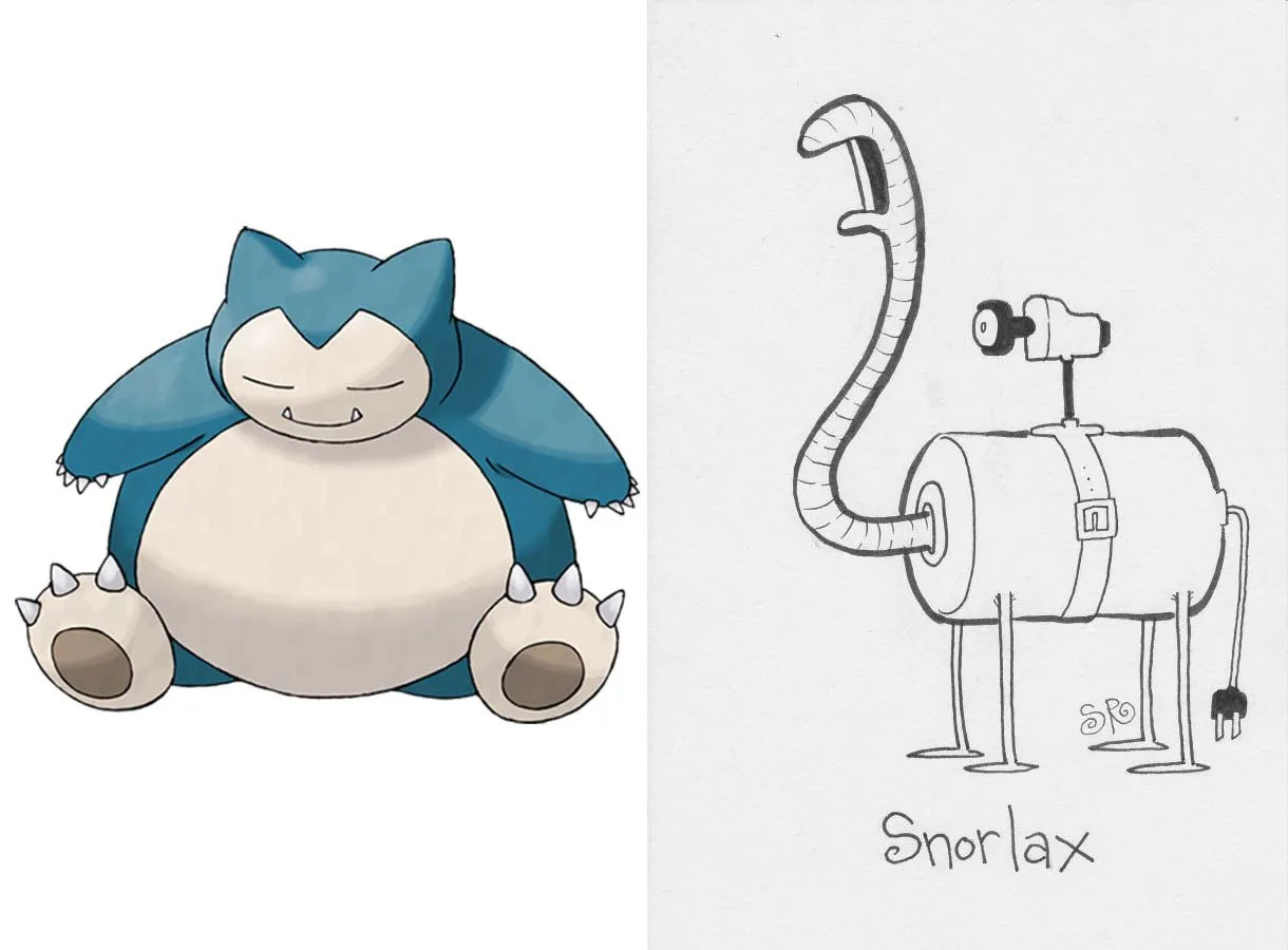 Este es el resultado de dibujar los Pokémon a través de sus nombres y sin conocer los juegos Este es el resultado de dibujar los Pokémon a través de sus nombres y sin conocer los juegos