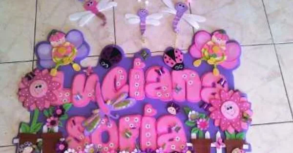 Resultado de imagen para imagenes de nombres en foami para niñas ... Resultado de imagen para imagenes de nombres en foami para niñas ...
