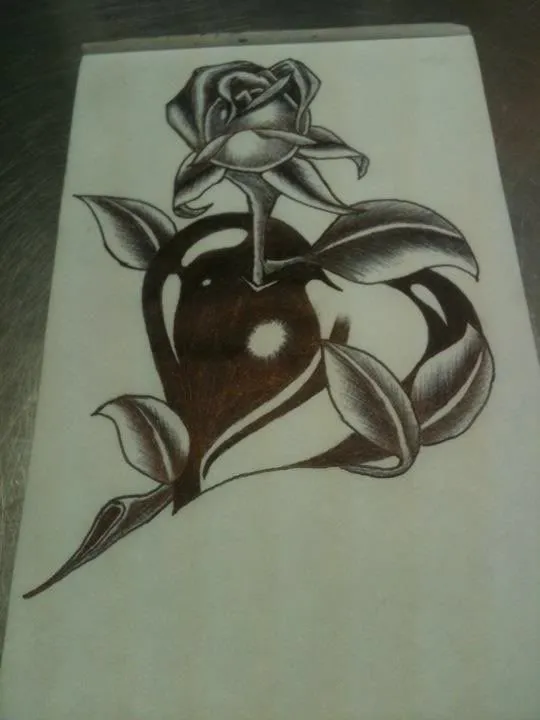 Resultado de imagen para ROSAS, CORAZON Y ESPINAS a lapiz faciles | Dibujos  de corazones, Dibujos, Dibujos detallados