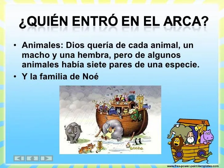 Breve RESUMEN de la historia de EL ARCA DE NOÉ - ¡¡Fácil para estudiar!!