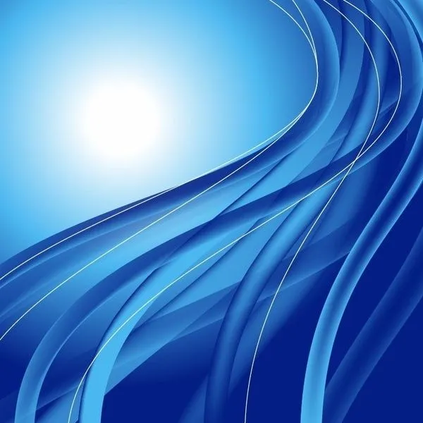 Resumen olas de color azul ilustración vectorial Resumen de ...