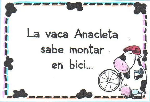Retahilas con dibujos - Imagui
