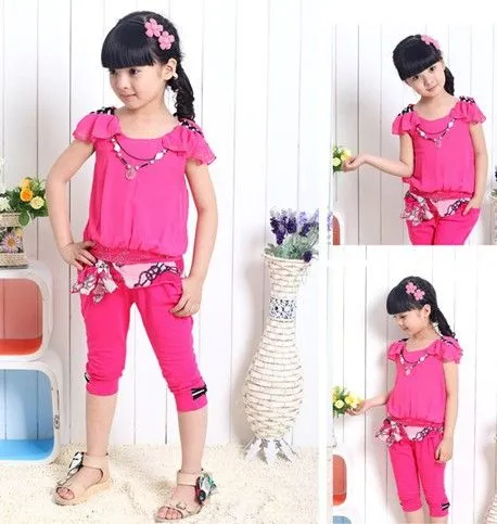 Retail juegos de las muchachas ronda cuello manga corta camiseta ...