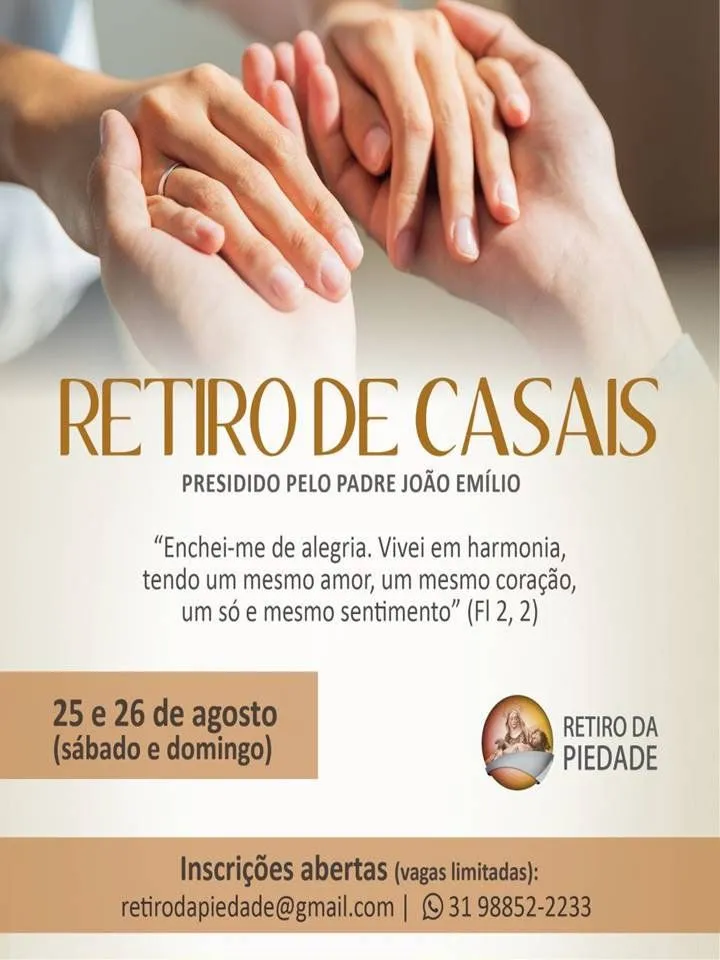 Retiro da Piedade promove retiro espiritual para casais Retiro da Piedade promove retiro espiritual para casais