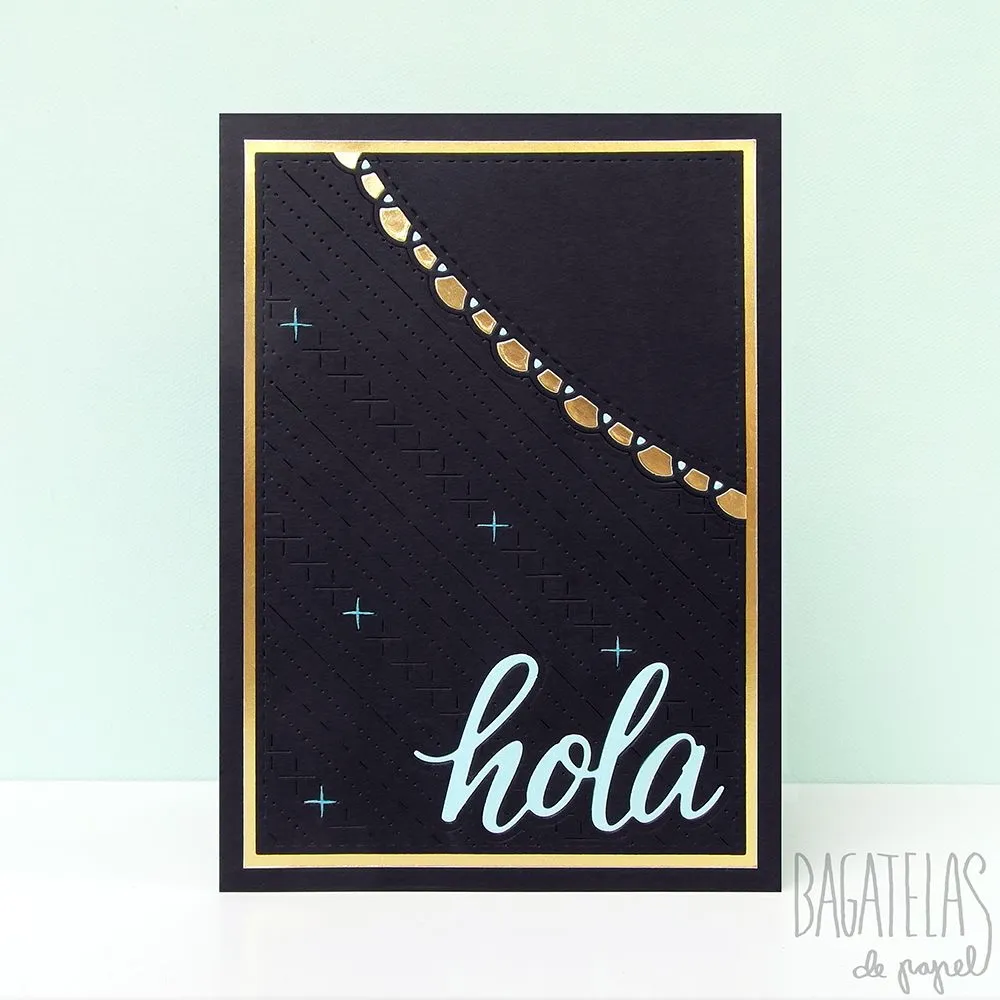 Reto de octubre en La Pareja Creativa - bagatelasdepapel.com