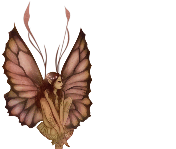 RETRATOS DE HADAS Y GIFS: hada mariposa
