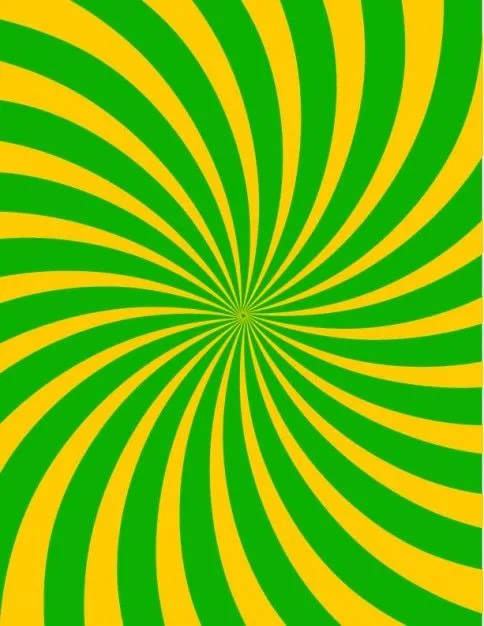 Retro rayos de sol de fondo verde y amarillo resumen | Descargar ...