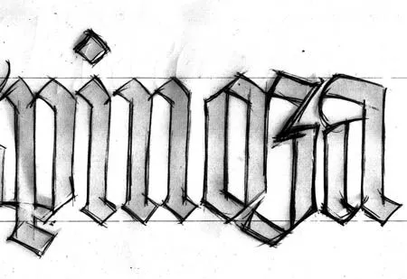 Letras bonitas a lapiz - Imagui