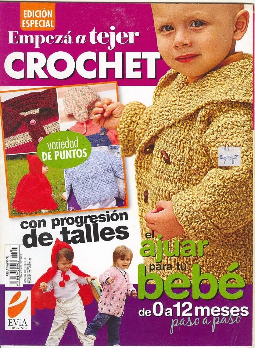 Revistas: Tejidos y Manualidades: Revista: Empezá a tejer crochet ... Revistas: Tejidos y Manualidades: Revista: Empezá a tejer crochet ...