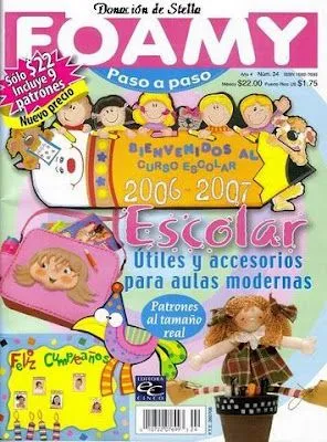 REVISTA DE FOAMY para niños