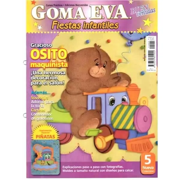 Moldes de revista goma eva gratis - Imagui