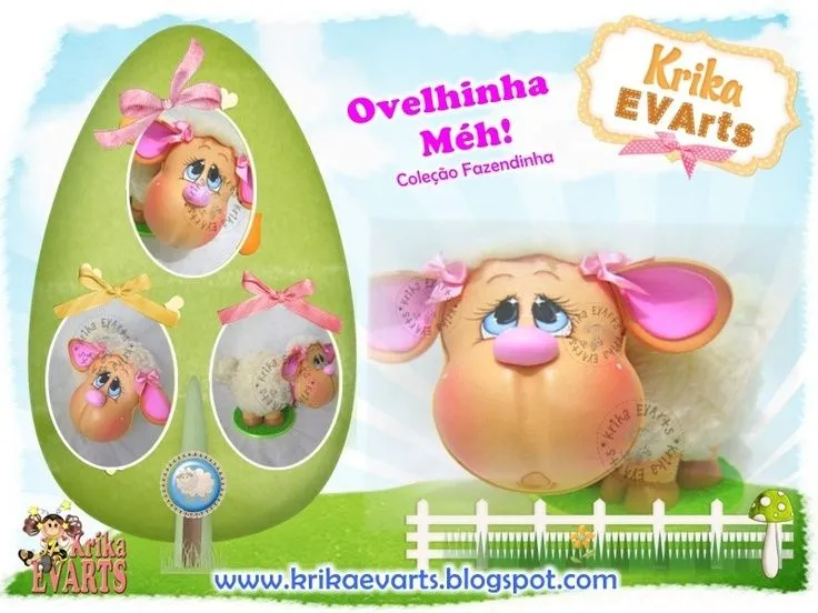 Krika EVArts: ENCOMENDAS ENTREGUES-2012 | goma eva | Pinterest ...