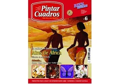 Revista de pintar cuadros, Africa | Tienda de manualidades y ... Revista de pintar cuadros, Africa | Tienda de manualidades y ...