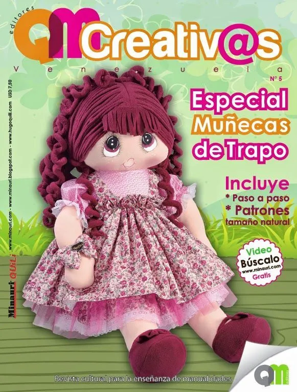 revistas bonecas e animais on Pinterest | Picasa, Soft Dolls and ...