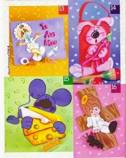 Revistas de Foamy gratis: manualidades para el dia de la madre fomi Revistas de Foamy gratis: manualidades para el dia de la madre fomi