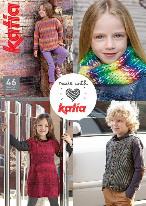 Revistas Katia para tejer más de 200 modelos con instrucciones detalladas Revistas Katia para tejer más de 200 modelos con instrucciones detalladas