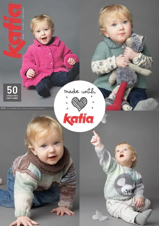 Revistas Katia para tejer más de 200 modelos con instrucciones detalladas Revistas Katia para tejer más de 200 modelos con instrucciones detalladas