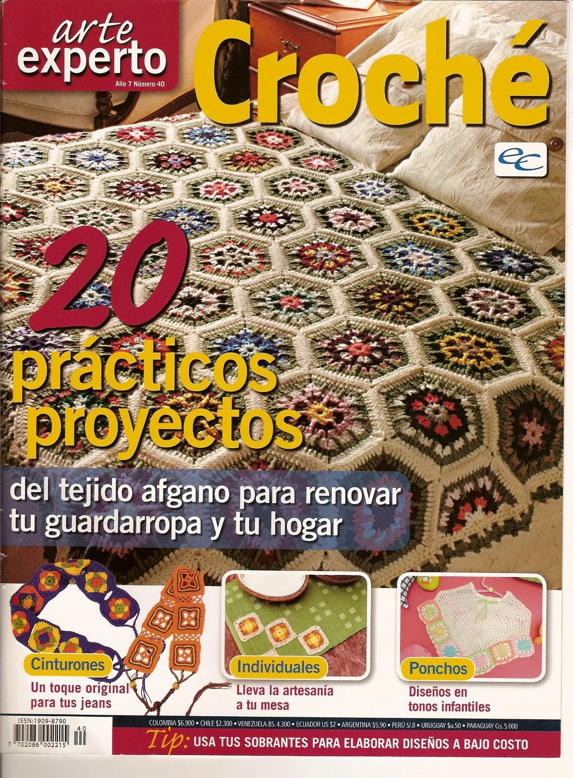 REVISTAS DE MANUALIDADES PARA DESCARGAR GRATIS: Arte experto croche REVISTAS DE MANUALIDADES PARA DESCARGAR GRATIS: Arte experto croche