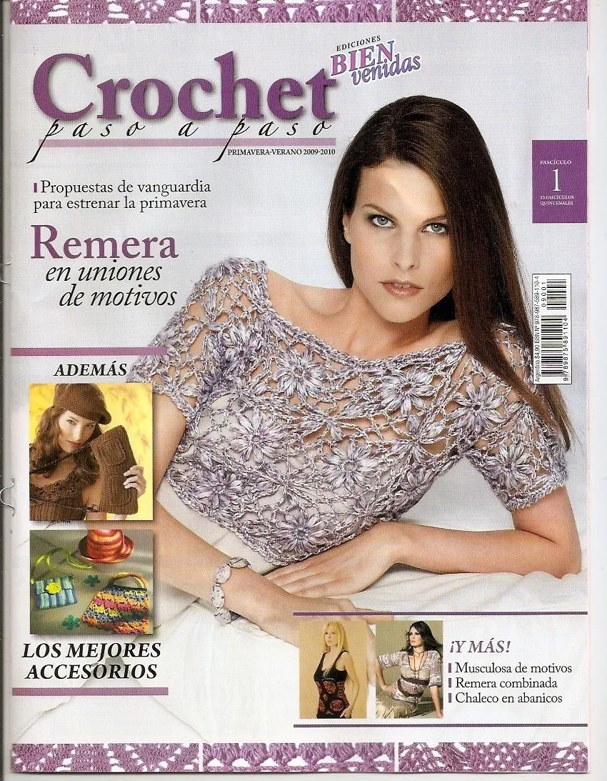 REVISTAS DE MANUALIDADES PARA DESCARGAR GRATIS: Crochet paso a ... REVISTAS DE MANUALIDADES PARA DESCARGAR GRATIS: Crochet paso a ...