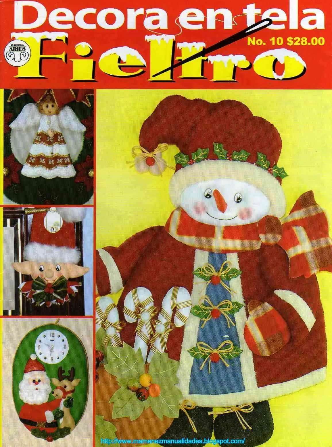 REVISTAS DE MANUALIDADES PARA DESCARGAR GRATIS: Decora en tela fieltro REVISTAS DE MANUALIDADES PARA DESCARGAR GRATIS: Decora en tela fieltro
