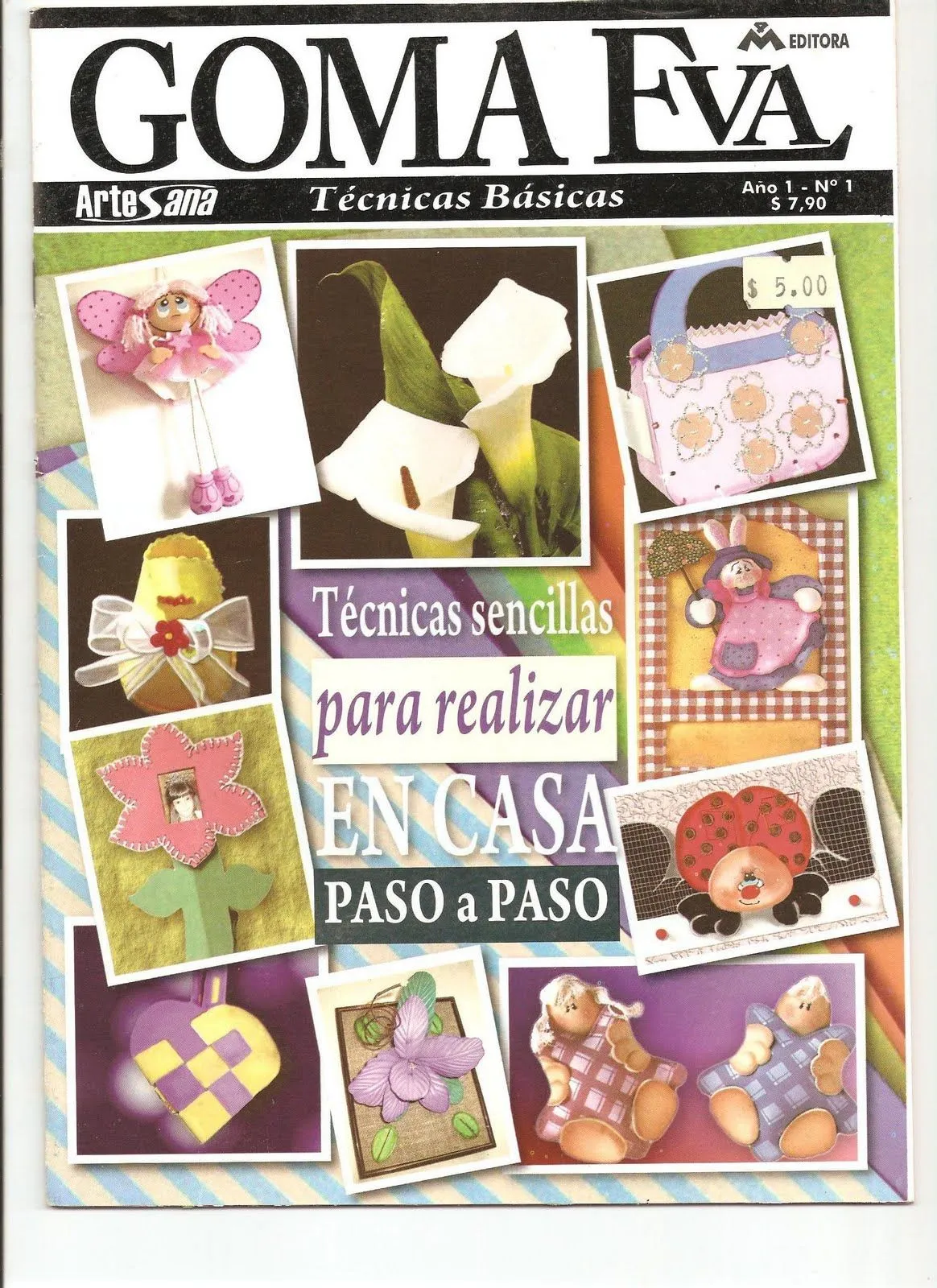 REVISTAS DE MANUALIDADES PARA DESCARGAR GRATIS: Goma Eva 1