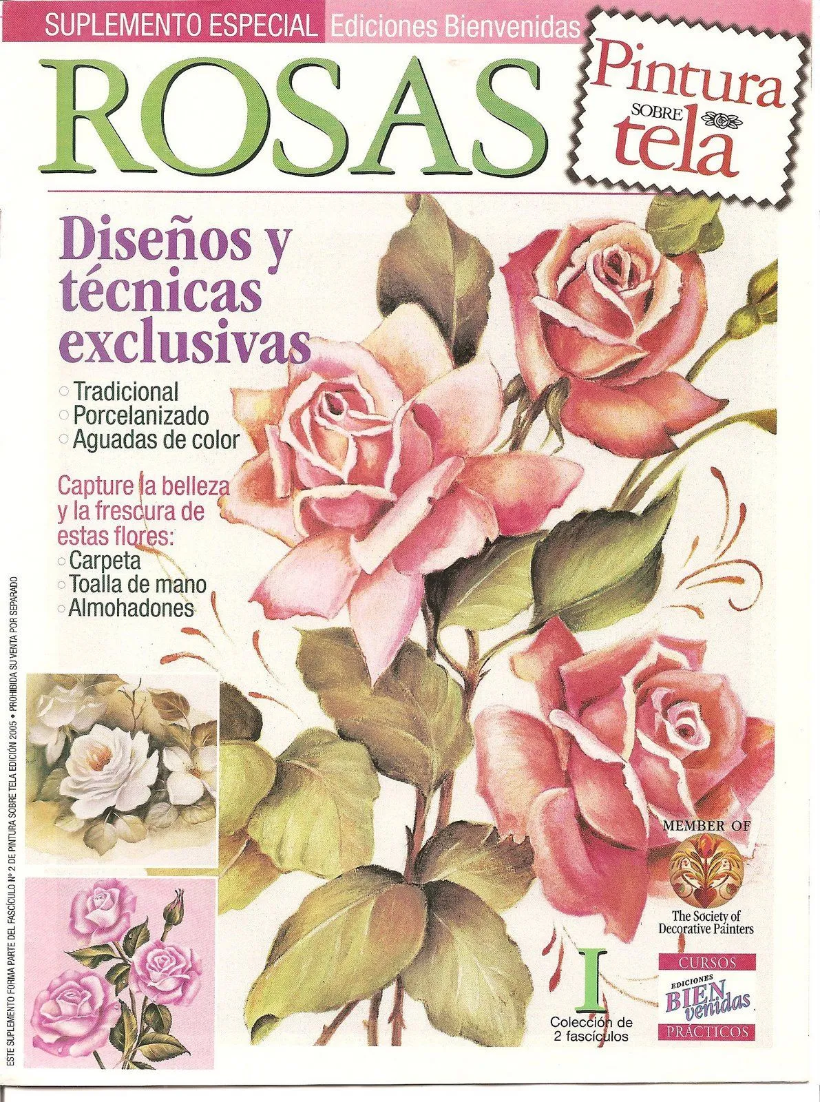 REVISTAS DE MANUALIDADES PARA DESCARGAR GRATIS: Pintura sobre tela ... REVISTAS DE MANUALIDADES PARA DESCARGAR GRATIS: Pintura sobre tela ...