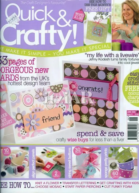 REVISTAS DE MANUALIDADES PARA DESCARGAR GRATIS: Quick & Crafty ...