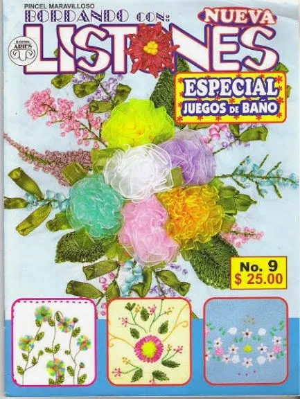 Revistas de manualidades Gratis: Como bordar con listón Revistas de manualidades Gratis: Como bordar con listón