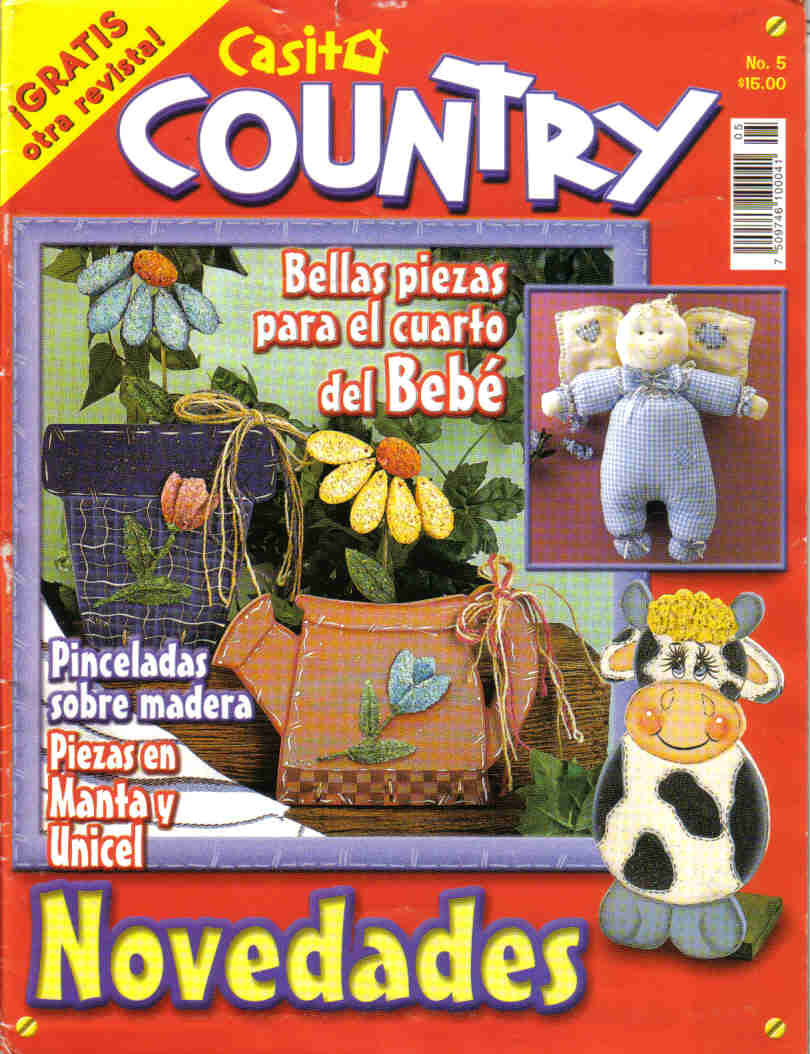 TODAS LAS REVISTAS DE MANUALIDADES GRATIS: Casita Country nº 5 TODAS LAS REVISTAS DE MANUALIDADES GRATIS: Casita Country nº 5