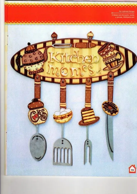 Revistas de manualidades gratis: Manualidades para la cocina ... Revistas de manualidades gratis: Manualidades para la cocina ...