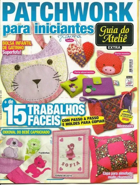 Revistas de manualidades Gratis: Patchwork para principiantes Revistas de manualidades Gratis: Patchwork para principiantes