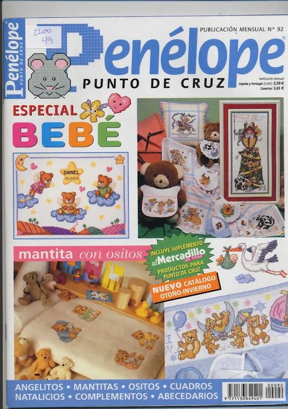 TODAS LAS REVISTAS DE MANUALIDADES GRATIS: Penélope especial bebé ... TODAS LAS REVISTAS DE MANUALIDADES GRATIS: Penélope especial bebé ...