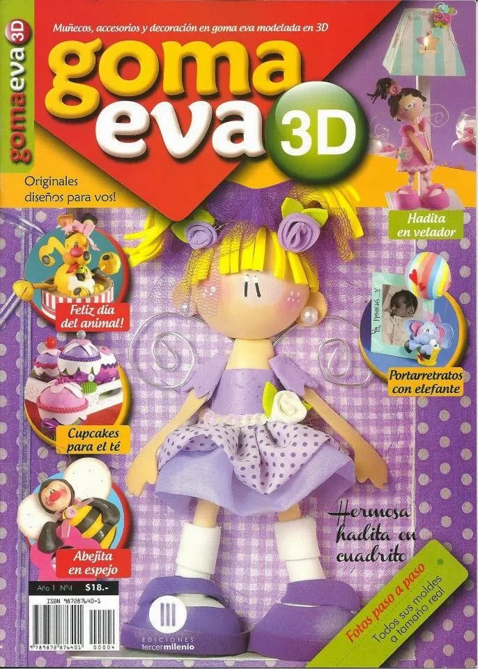 Revistas de manualidades Gratis: Revista de Goma Eva 3D Revistas de manualidades Gratis: Revista de Goma Eva 3D