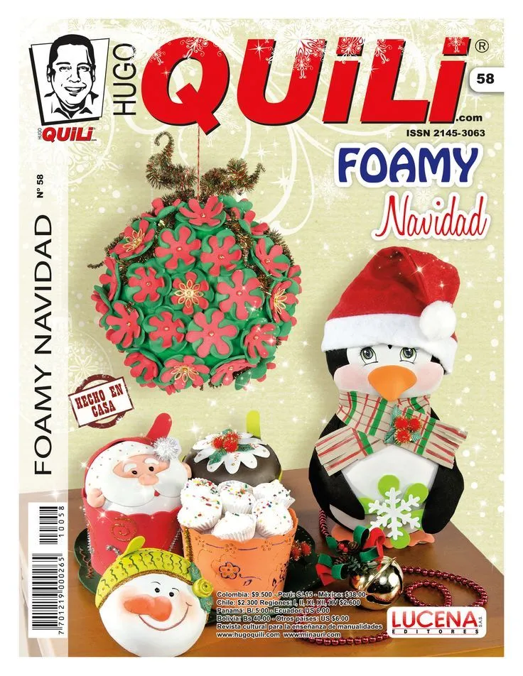 Revista Hugo Quili Foamy Navidad No. 58 | foamy | Pinterest