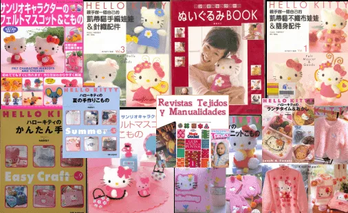 Revistas: Tejidos y Manualidades: 22 Revistas: Colección de Hello ...