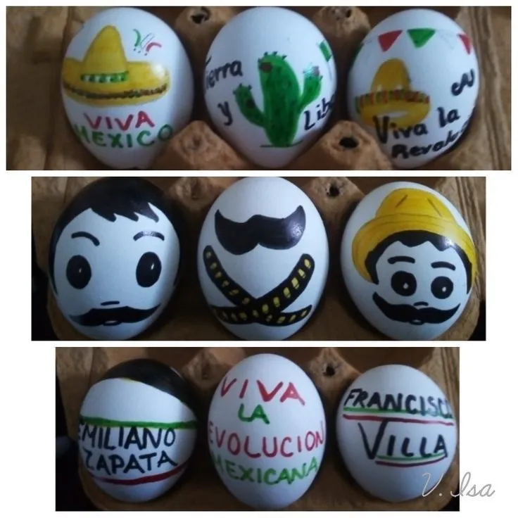 Revolución Mexicana | Huevos de confeti, Cascarones de huevo, Imagenes de huevos decorados Revolución Mexicana | Huevos de confeti, Cascarones de huevo, Imagenes de huevos decorados