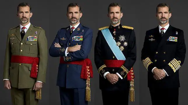 El Rey, retratado con uniforme militar - ABC.es El Rey, retratado con uniforme militar - ABC.es