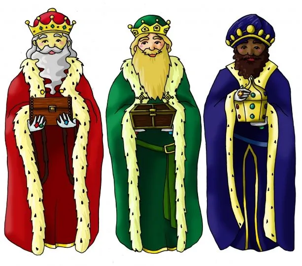 Reyes Magos de Oriente - Dibujo de los reyes magos Reyes Magos de Oriente - Dibujo de los reyes magos